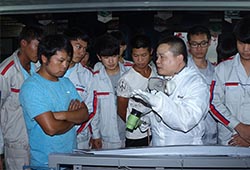 在現場，還可以互動交流